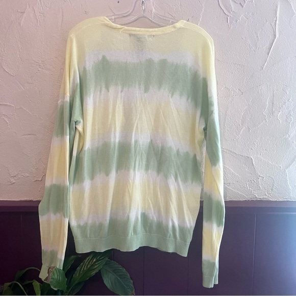 89th & Madison Tie Dye Style Cardigan Size Large - Picture 2 of 4